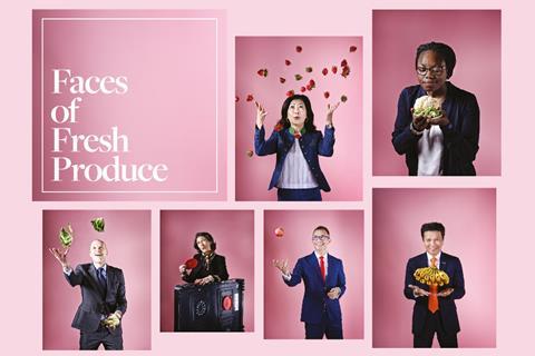 Faces of fresh produce