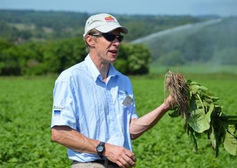 Potato agronomist Mark Stalham