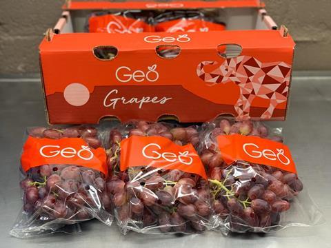 Global Produce works directly with farmers to pack fruit under the Geo brand