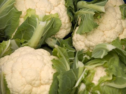 Cauliflowers could be in short supply from mid-April