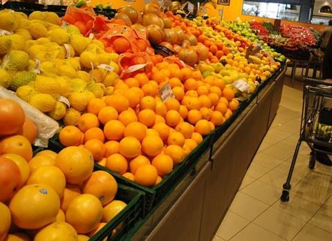Citrusangebot im LEH