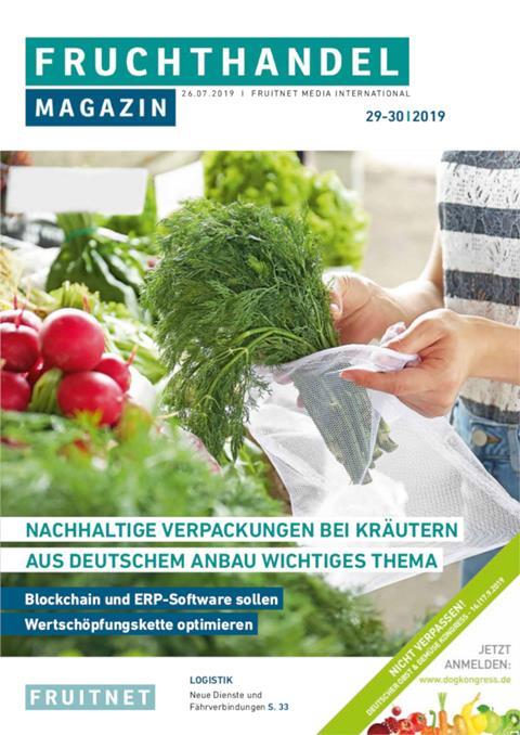 Diese Woche im Fruchthandel Magazin: Kräuter, Software und Stangenbohnen am PoS