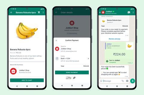 Meta and JioMart launch WhatsApp store