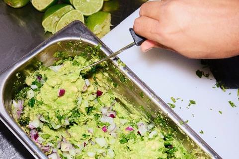 Tortilla customers can help themselves to free guac for one day