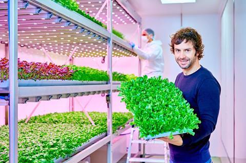 Wachstumslicht: Signify stattet Europas größten Vertical-Farming-Betrieb mit LED‘s aus