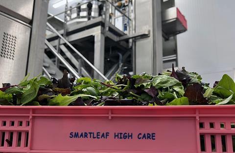 The Smartleaf process helps to extend shelf life and reduce food waste