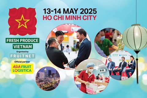 Fresh Produce Vietnam launches in Ho Chin Minh City on 13-14 May