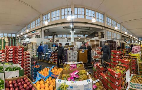 Foto: Großmarkt in Sendling. Jetzt