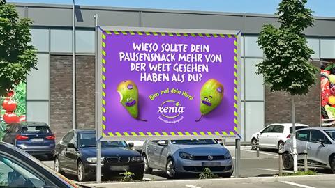 Xenia-Kampange auf OOH-Plakaten