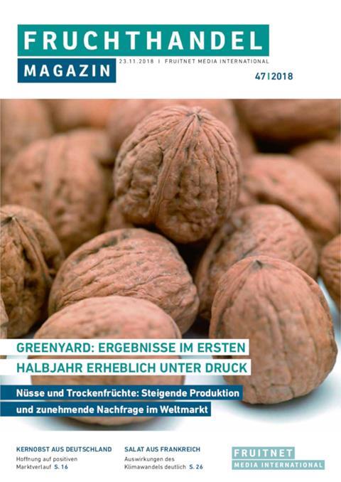 Diese Woche im Fruchthandel Magazin: Deutsches Kernobst, französischer Salat und der weltweite Nusshandel