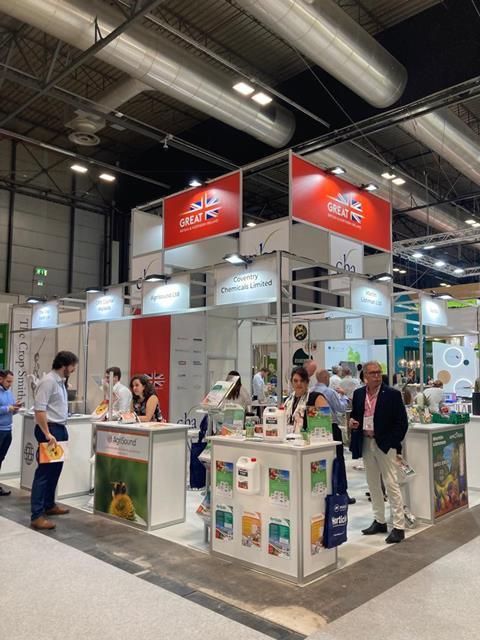 UK pavilion at Fruit Attraction 2022