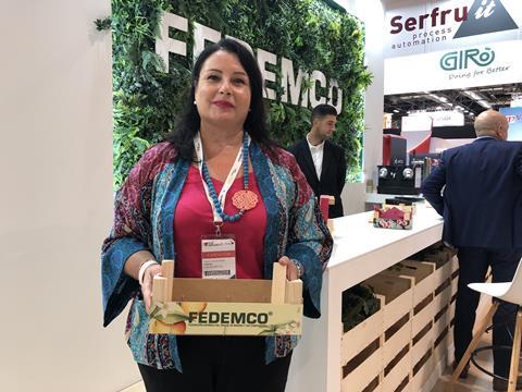 Raquel Aguado Muñoz presented the new certification at Fruit Attraction 2023