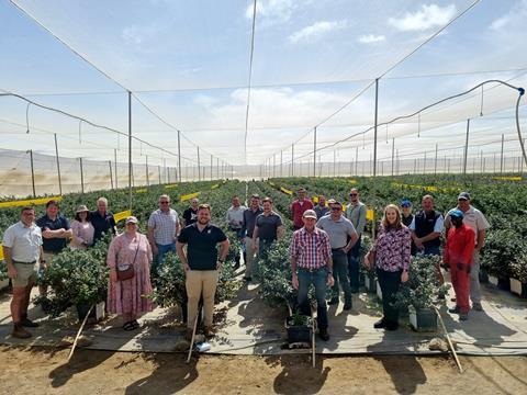 TopFruit blueberry field day Aussenkehr Namibia