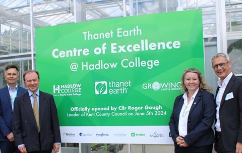 Thanet Earth has opened a new education centre developed to inspire and train the next generation of UK salad and vegetable growers
