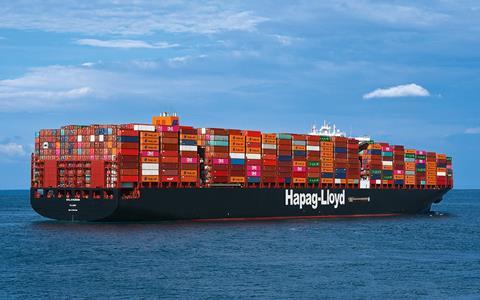 Hapag-Lloyd-Schiff Salahuddin