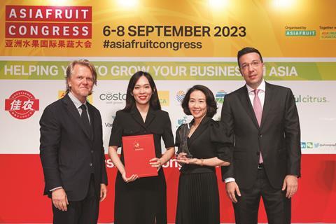 WIn Commerce Produce Retailer Asiafruit Congress