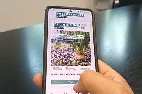 Update Fruchthandel App