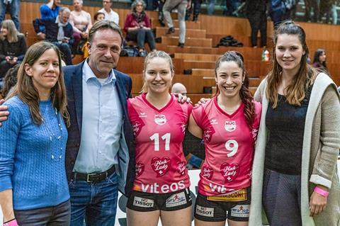 Pink Lady unterstützt Schweizer Volleyball-Cupfinal