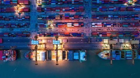 Maersk ships harbour