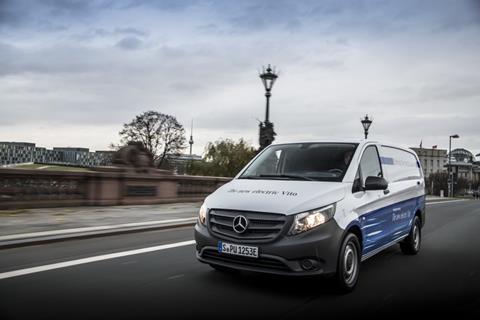 Elektrische Transporter von Mercedes-Benz Vans: eVito macht den Auftakt 2018, Foto: Daimler AG