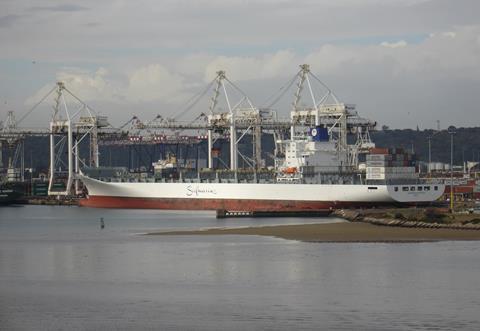 Durban container terminal