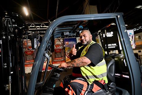 Brisbane Markets Forklift operator of the year 2025 Anaru Ruri