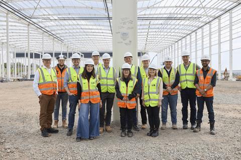 Work has begun on M&S' new NDC in Northamptonshire