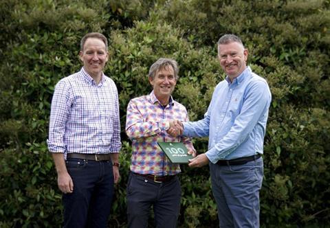 (l-r) Tim March, Steven Roberts and Peter Smith at Rijk Zwaan’s Daylesford office