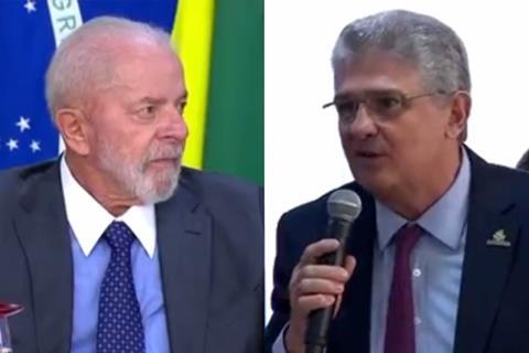 Luiz Inácio Lula da Silva and Guilherme Coelho Abrafrutas