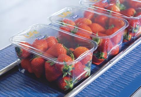 Ilip strawberry packaging