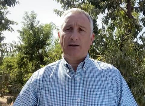 Fedefruta president Victor Catán