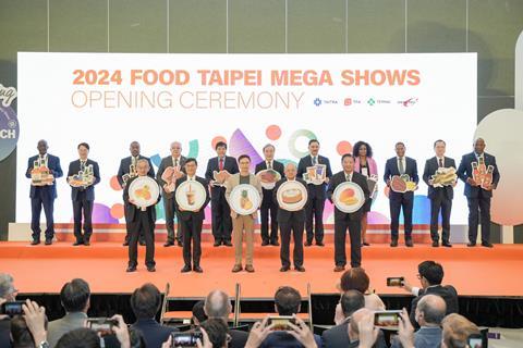 Food Taipei Mega Shows 2024 openning ceremony
