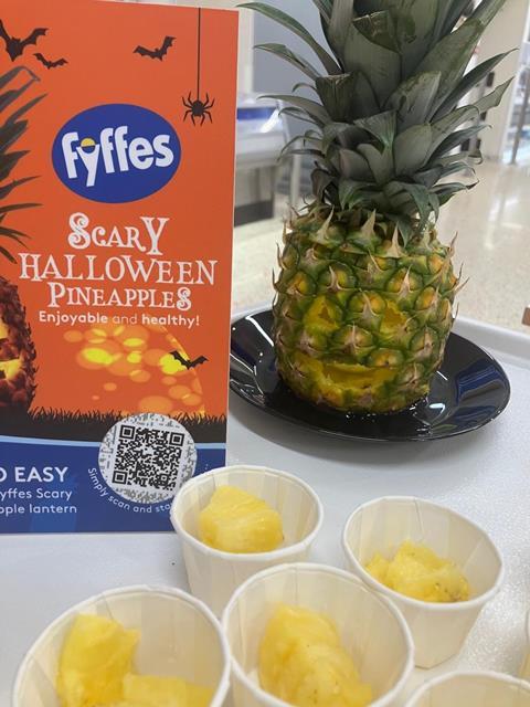 Fyffes is putting a pineapple spin on Halloween