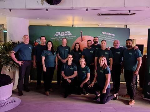 The Seeka team at the Ruby Roo launch