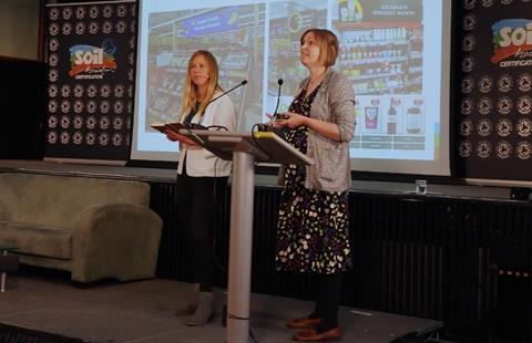 Soil Association Certification Commercial Director Alex Cullen and Soil Association Standards Director Sarah Compson present an update on the Organic For All vision