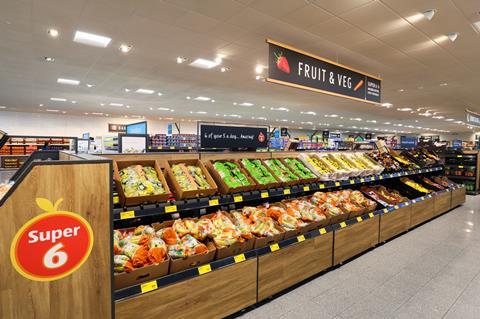 Aldi now offers loose produce in a number of fruits and vegetables