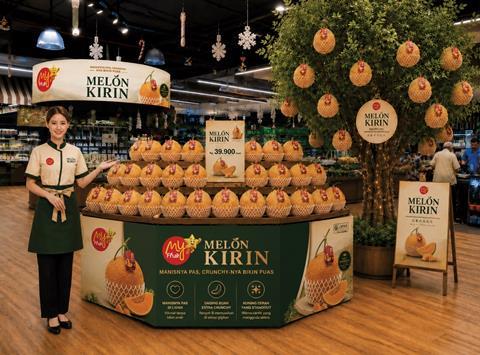MyFruit Kirin Melon display