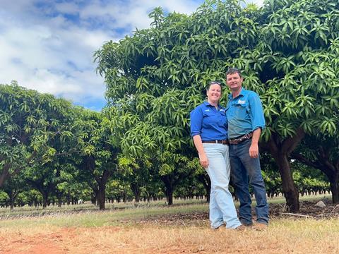 Nick Ormsby and Whitney Dollemore of Razor Rock Farms