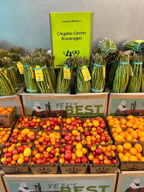 US Mexican asparagus