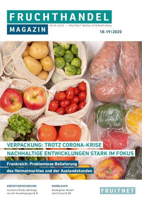Diese Woche im Fruchthandel Magazin: Entwicklungen in Verpackung und Sortierung, die Auswirkungen von Corona auf die französische O+G-Produktion und der Retail Award
