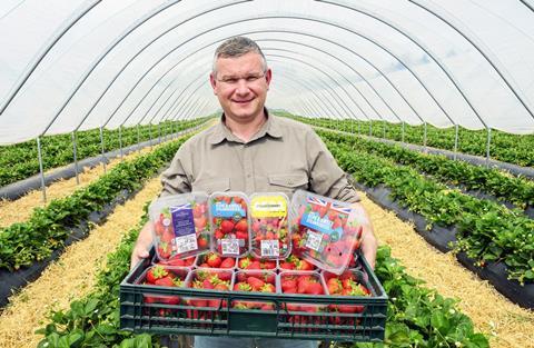 D. Geddes Farms' soft-fruit manager Sergei Kaminski