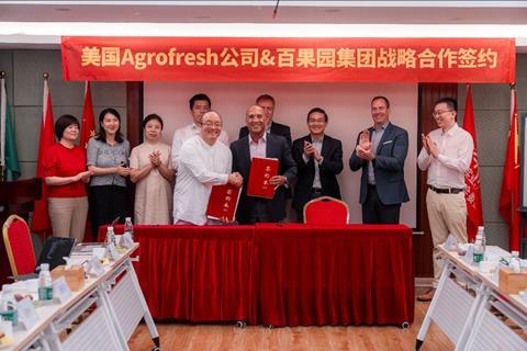 AgroFresh and Pagoda sign a strategic alliance