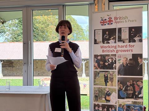 Ali Capper praised British growers' commitment and retailers' support