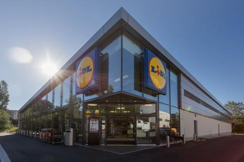 Filiale Lidl in der Schweiz