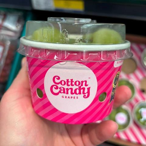 Cotton Candy Tesco cup