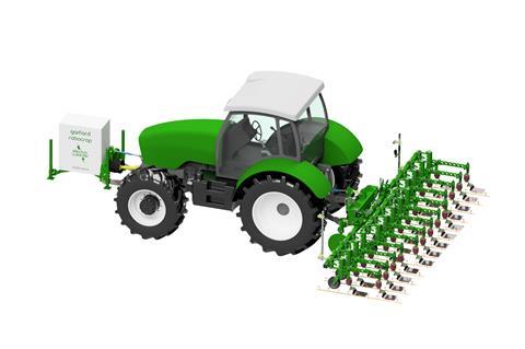 The rear-mount 6M Electric Weeder