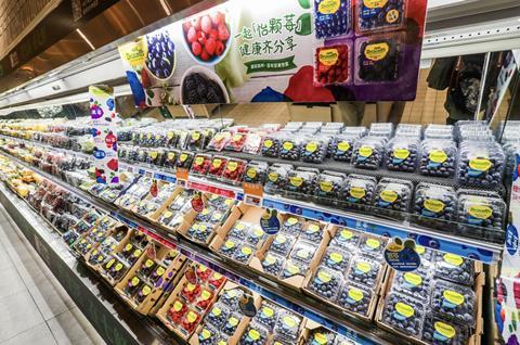 Driscoll's has found success at retail in China