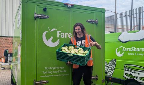 Fareshare strengthens communities by taking food that would otherwise go to waste and giving it people in need