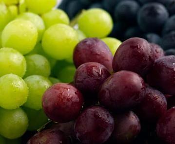 mixed generic table grapes