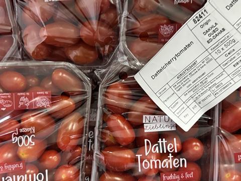 Moroccan tomatoes in Germany